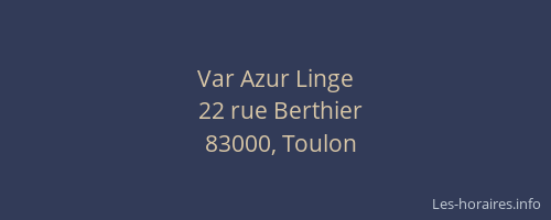 Var Azur Linge