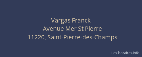 Vargas Franck