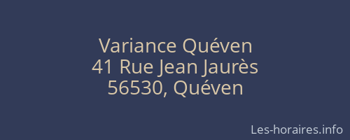 Variance Quéven