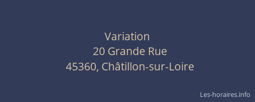 Variation