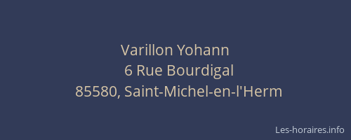 Varillon Yohann