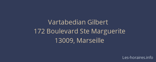 Vartabedian Gilbert