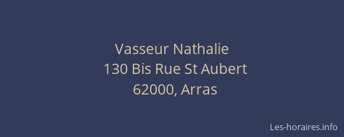 Vasseur Nathalie