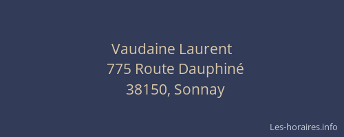 Vaudaine Laurent