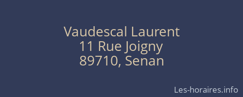 Vaudescal Laurent