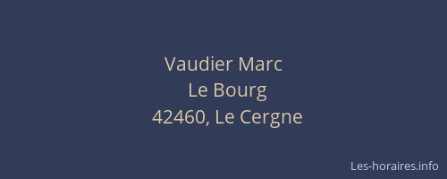 Vaudier Marc
