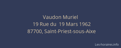 Vaudon Muriel