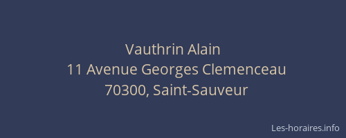 Vauthrin Alain