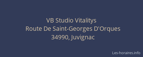 VB Studio Vitalitys