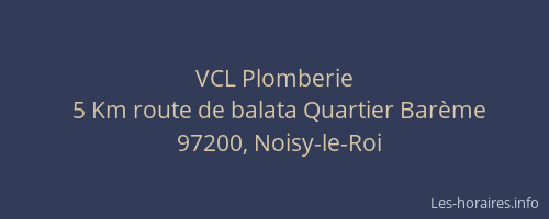 VCL Plomberie