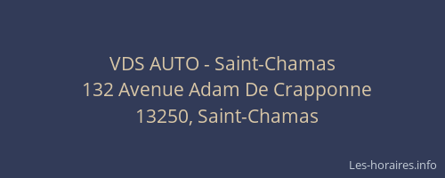 VDS AUTO - Saint-Chamas