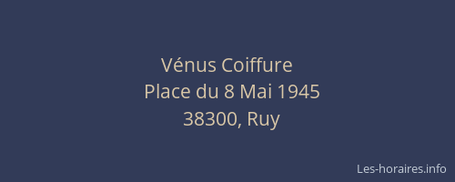 Vénus Coiffure