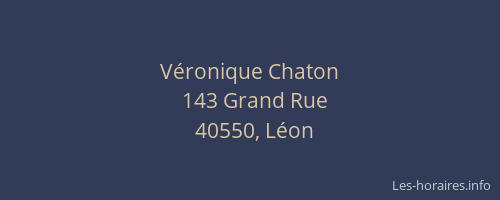 Véronique Chaton