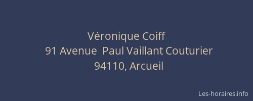 V&eacute;ronique Coiff