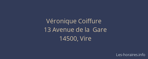V&eacute;ronique Coiffure