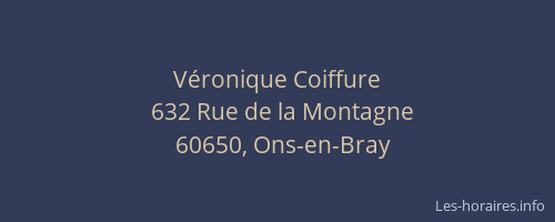V&eacute;ronique Coiffure