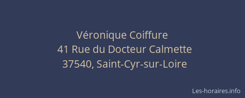 V&eacute;ronique Coiffure