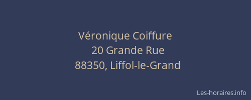 V&eacute;ronique Coiffure