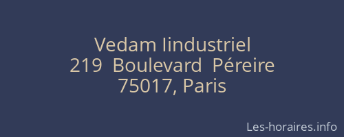 Vedam Iindustriel