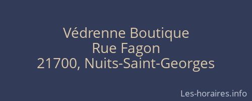 Védrenne Boutique