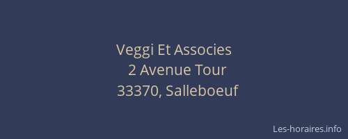 Veggi Et Associes