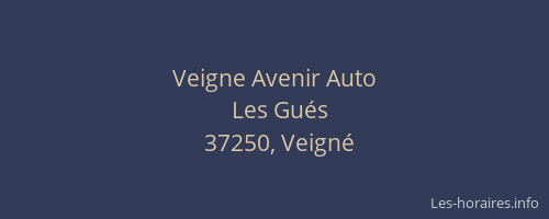 Veigne Avenir Auto