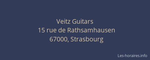 Veitz Guitars