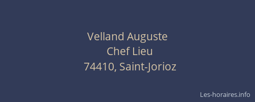 Velland Auguste