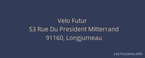 Velo Futur