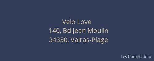 Velo Love