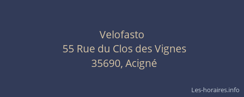 Velofasto