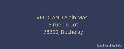 VELOLAND Alain Mas