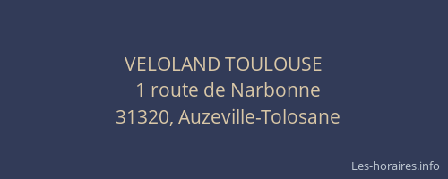 VELOLAND TOULOUSE