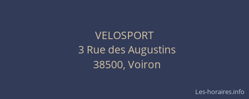 VELOSPORT