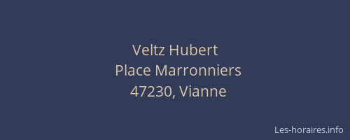 Veltz Hubert