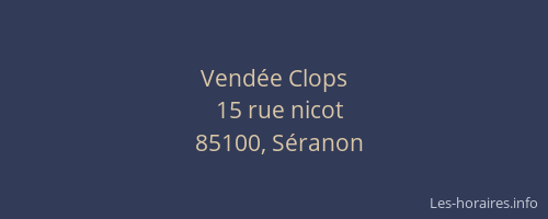 Vendée Clops