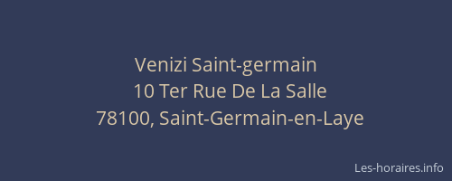 Venizi Saint-germain