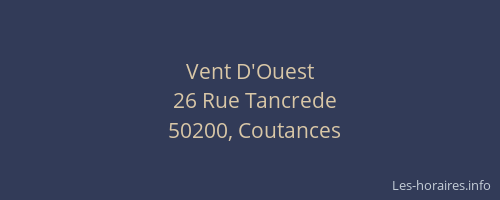 Vent D'Ouest