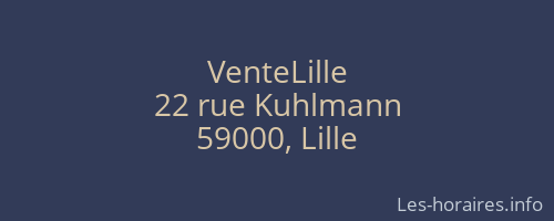 VenteLille