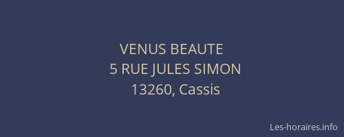 VENUS BEAUTE