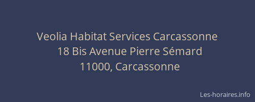 Veolia Habitat Services Carcassonne