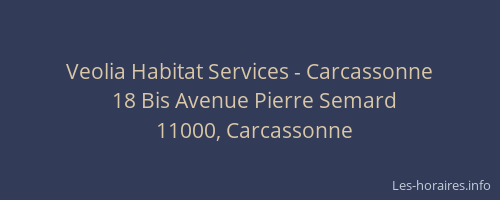 Veolia Habitat Services - Carcassonne