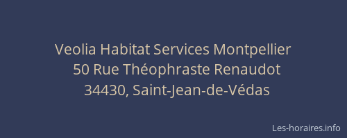 Veolia Habitat Services Montpellier