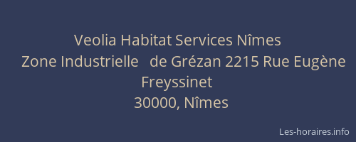 Veolia Habitat Services Nîmes