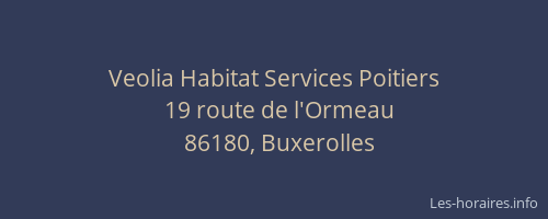 Veolia Habitat Services Poitiers