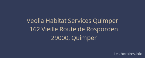 Veolia Habitat Services Quimper