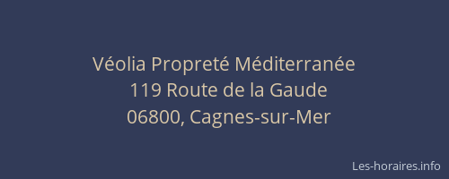 Véolia Propreté Méditerranée