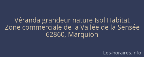 Véranda grandeur nature Isol Habitat