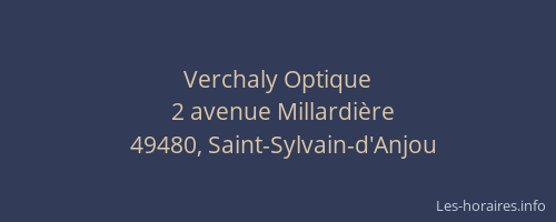 Verchaly Optique
