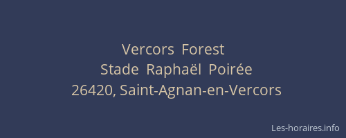 Vercors  Forest